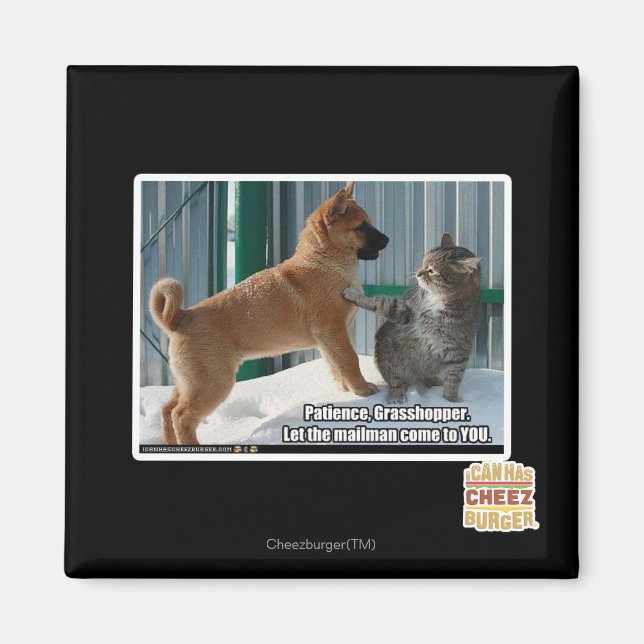 Tålamod, Grasopper. Magnet (Framsidan)