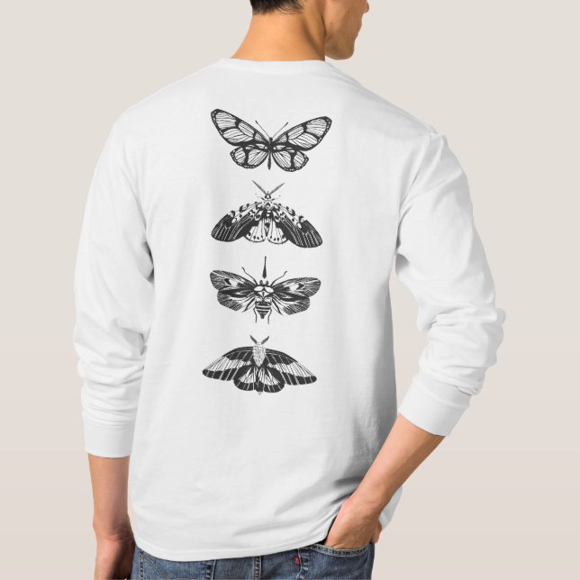 tålamod t shirt (Baksida)