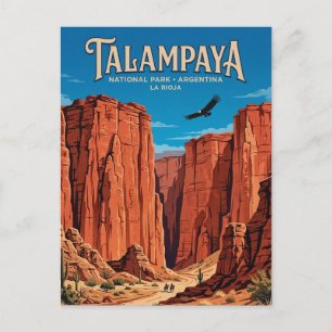 Talampaya-kanjonen Vykort