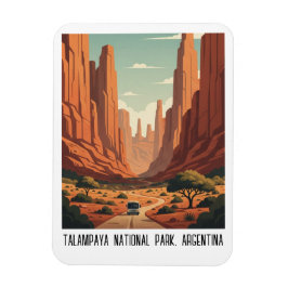 Talampaya nationalpark Argentina Resa Magnet