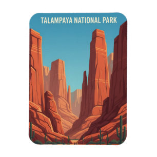 Talampaya nationalpark Argentina Resa Magnet