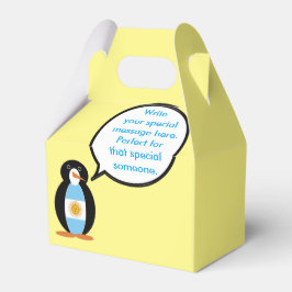 Talande argentinska flaggans Ms Penguin Presentaskar