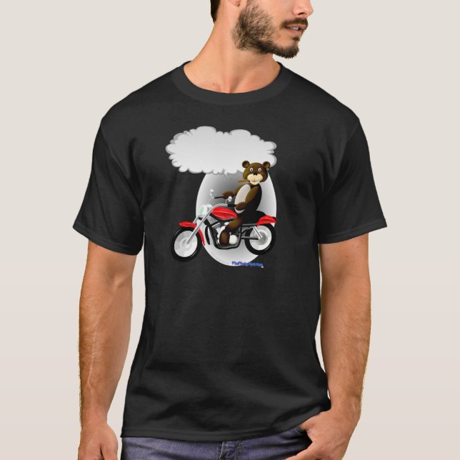 Talande bikernalle tee shirt (Framsida)