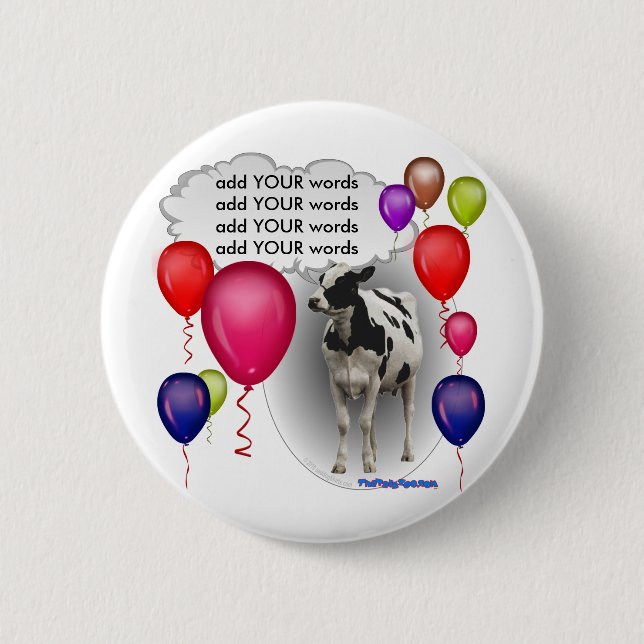 talande födelsedagko knapp (Framsida)