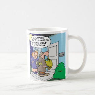 Talande Golf Kaffemugg