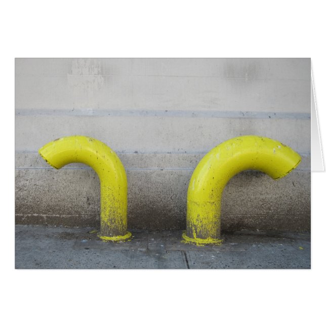 Talande inte 5x7 hälsningskort (Framsidan Horizontal)