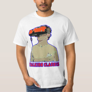 Talande virtuell pojke för klassiker tee shirt