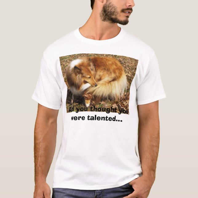 Talang av Sheltien T-shirt (Framsida)