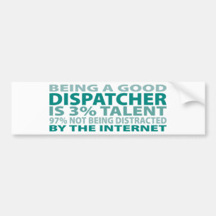Talang för Dispatcher 3% Bildekal