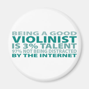 Talang för violinist 3% magnet