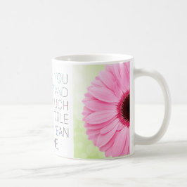 talar den beställnings- blomman 11oz kaffemuggen kaffemugg