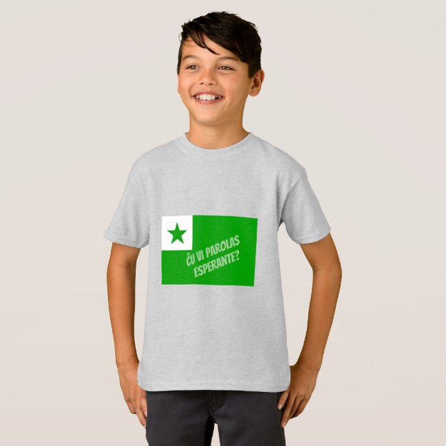 Talar du esperanto? t shirt (Hel framsida)