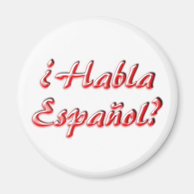 Talar du? magnet (Framsidan)