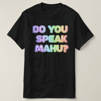 Talar du mahu? t shirt