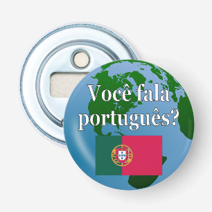 Talar du portugisiska? Flagga Flasköppnare