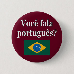 Talar du portugisiska? Flagga Knapp
