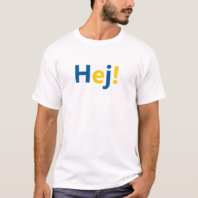 Talar du svensk? t-shirt (Framsida)