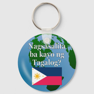 Talar du Tagalog? Flagga och global Nyckelring