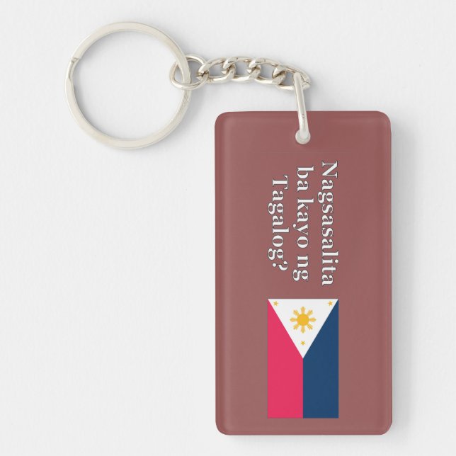 Talar du Tagalog? Flagga wf (Framsidan)