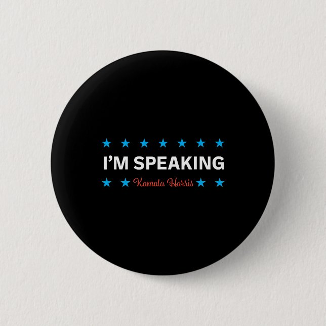 Talare: Kamala Harris Knapp (Framsida)