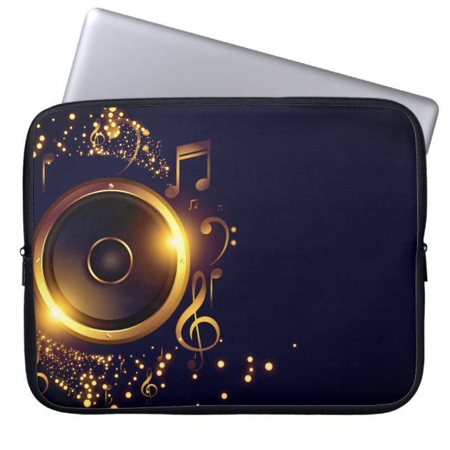 Talare musik noter laptop fodral (Framsidan)