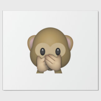 Talare nr Evil Monkey - Emoji Presentpapper