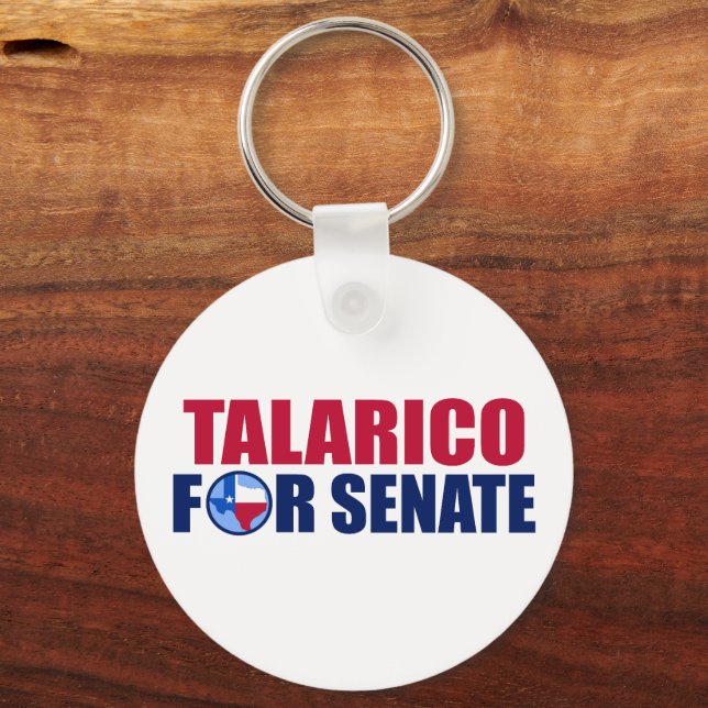 Talarico för senaten Texas 2026 val Nyckelring (Framsida)