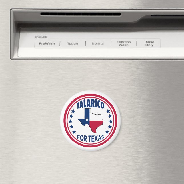 Talarico för Texas blåa val Magnet (In Situ (Dishwasher))