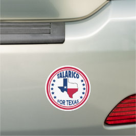 Talarico för Texas röda, vita, blåa val