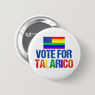 Talarico Rainbow American Flag 2026 val Knapp