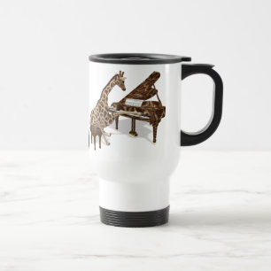 Talated Giraffe Plays Grand Piano Resemugg
