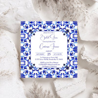 Talavera azulejo blue tiles Mexikanska möhippan