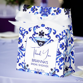 Talavera azulejo blue tiles Mexikanska möhippan Presentaskar