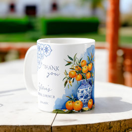 Talavera Blue Citrus möhippa favoriserar priser Kaffemugg