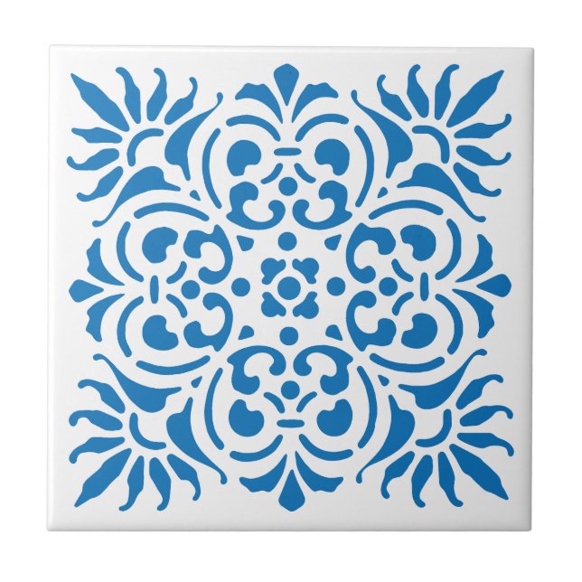 Talavera Ceramic Tile-3 Kakelplatta (Framsidan)