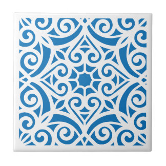 Talavera Ceramic Tile - 4 Kakelplatta