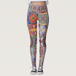Talavera design-1-legeringar leggings