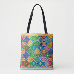 Talavera Design-2 Tote Tygkasse