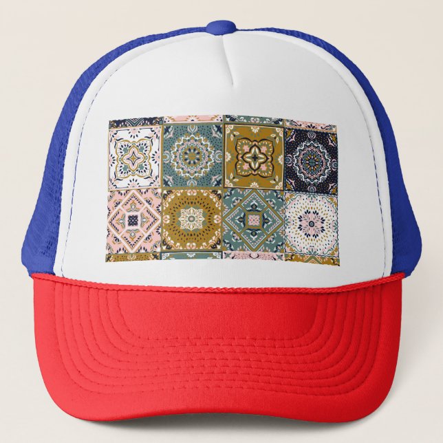 Talavera Indian: Patchwork, Ethnic Mosaic. Keps (Framsida)