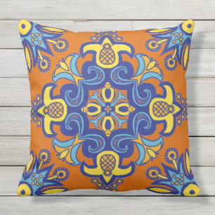 Talavera-panel Kudde