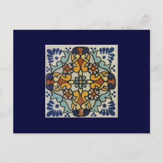 Talavera Tile 2-kort Vykort