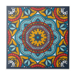 Talavera tile inspirerad kakelplatta