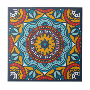 Talavera tile inspirerad kakelplatta