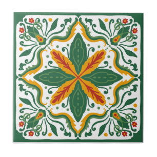 Talavera tile inspirerad kakelplatta