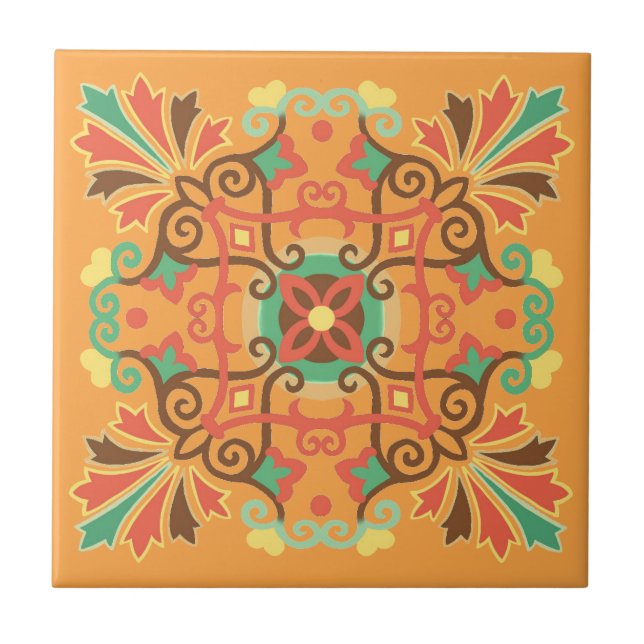Talavera Tile Kakelplatta (Framsidan)