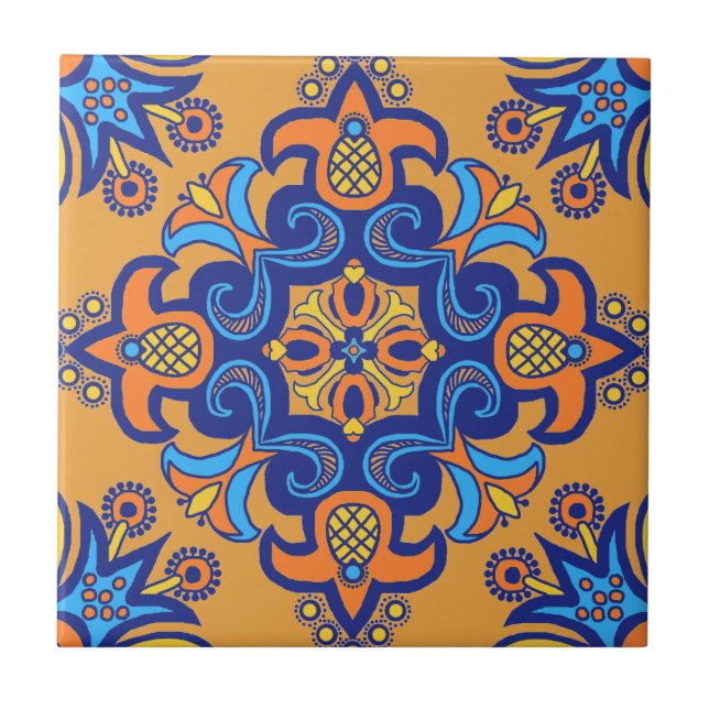 Talavera Tile Kakelplatta (Framsidan)