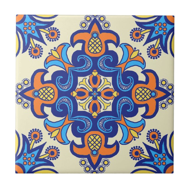 Talavera Tile Kakelplatta (Framsidan)