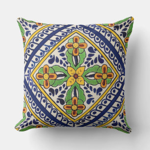 Talavera Tile Kudde