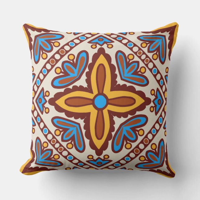 Talavera Tile Kudde (Framsida)