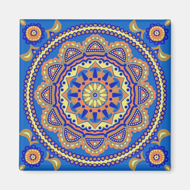 Talavera Tile Magnet (Framsidan)